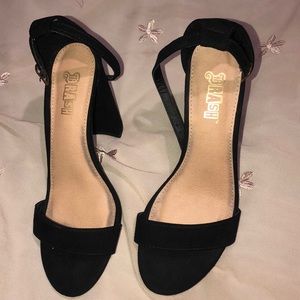 Black Block heels